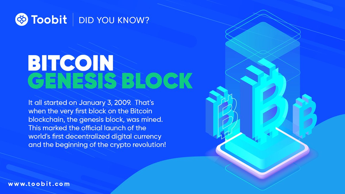 Jan 3, 2009: The day it all began. Celebrate the #BitcoinGenesisBlock! 

#BitcoinDay #BuyBitcoin #Bitcoin #Cryptotrading #Crypto