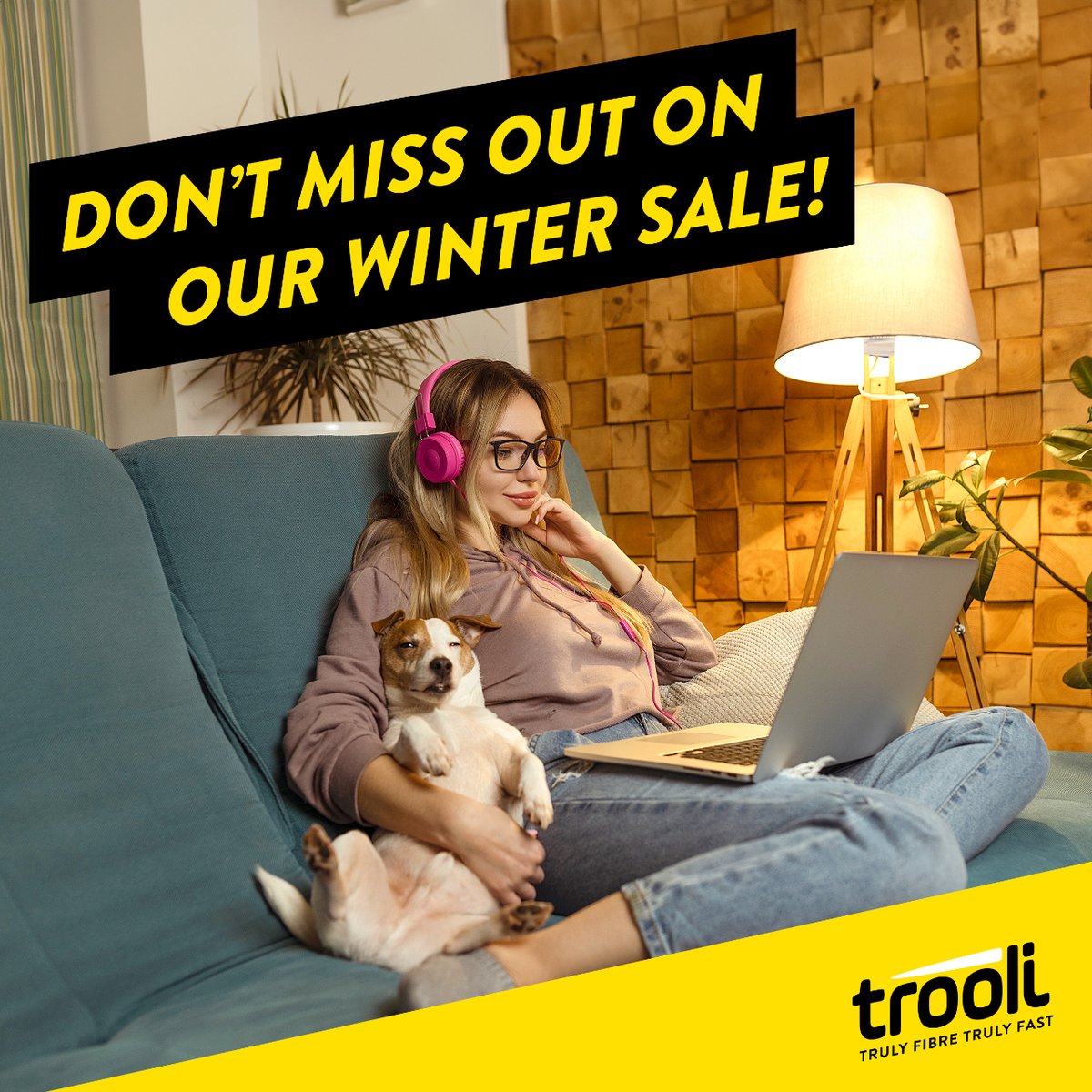 TrooliFibre's tweet photo. Chase away the winter blues with ultrafast speeds! ❄️ Save £222* on our 900Mbps package in our Winter Sale, and get a free Wi-Fi Plus Signal Booster.
Don't miss out on the fastest, most affordable upgrade!
https://t.co/ITZ7LFhAh7
#fttp #fibreoptic #fullfibrebroadband #wifibooster https://t.co/CxuSBZBikp