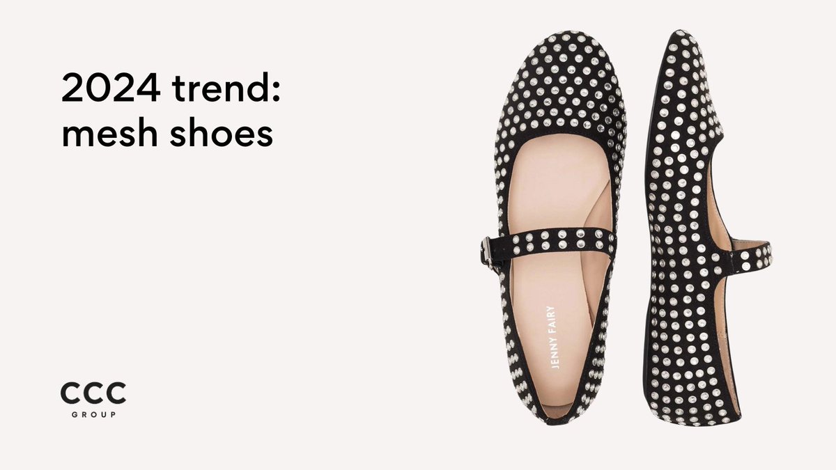 CCCGroup_News's tweet photo. Trend alert 2024: discover the mesh shoes for carnival season. Read on to learn why you should consider adding a pair to your wardrobe: https://t.co/BXiI7DdC9k #CCCgroup #2024trend https://t.co/DIAEDung7a