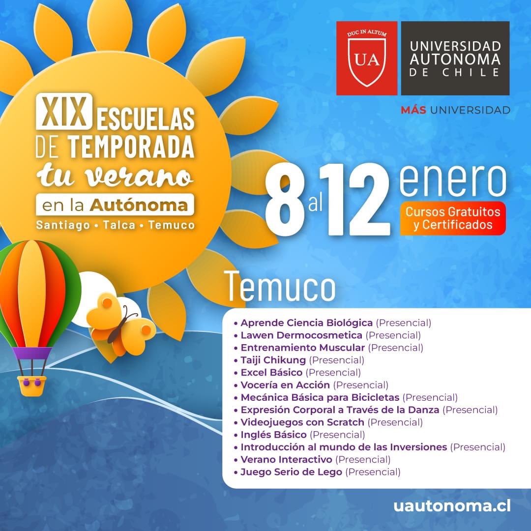 🔍Explora un verano lleno de aprendizaje y descubrimiento con la Escuela de Temporada 2024☀️🙌 
📲 Inscríbete en nuestros cursos gratuitos y certificados de #Verano2024 
ow.ly/7BGw50QmyMy