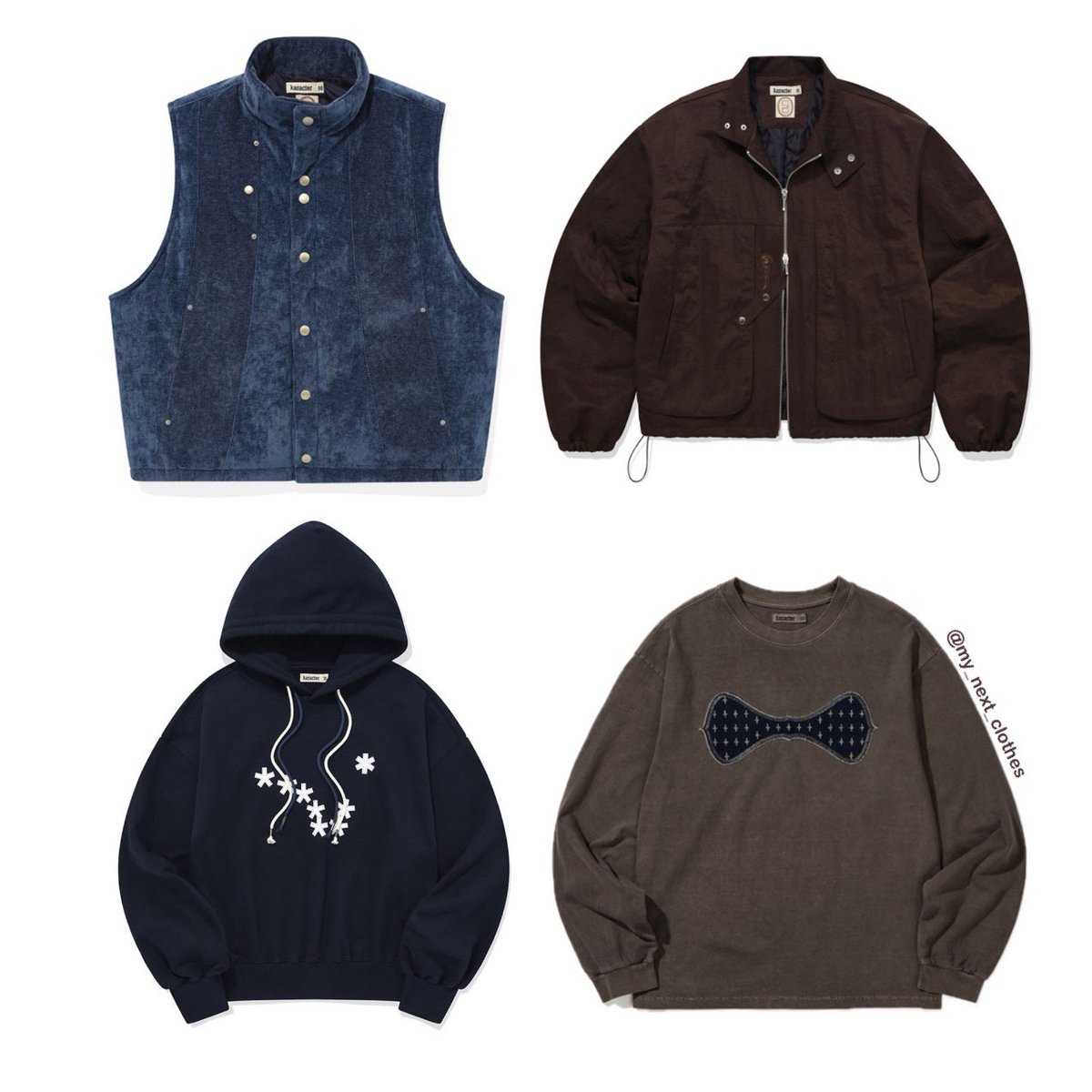my_next_clothes's tweet photo. 오랜만에 디테일이랑 색감 다 마음에 드는 브랜드 발견🤩 https://t.co/tUvaATucnZ