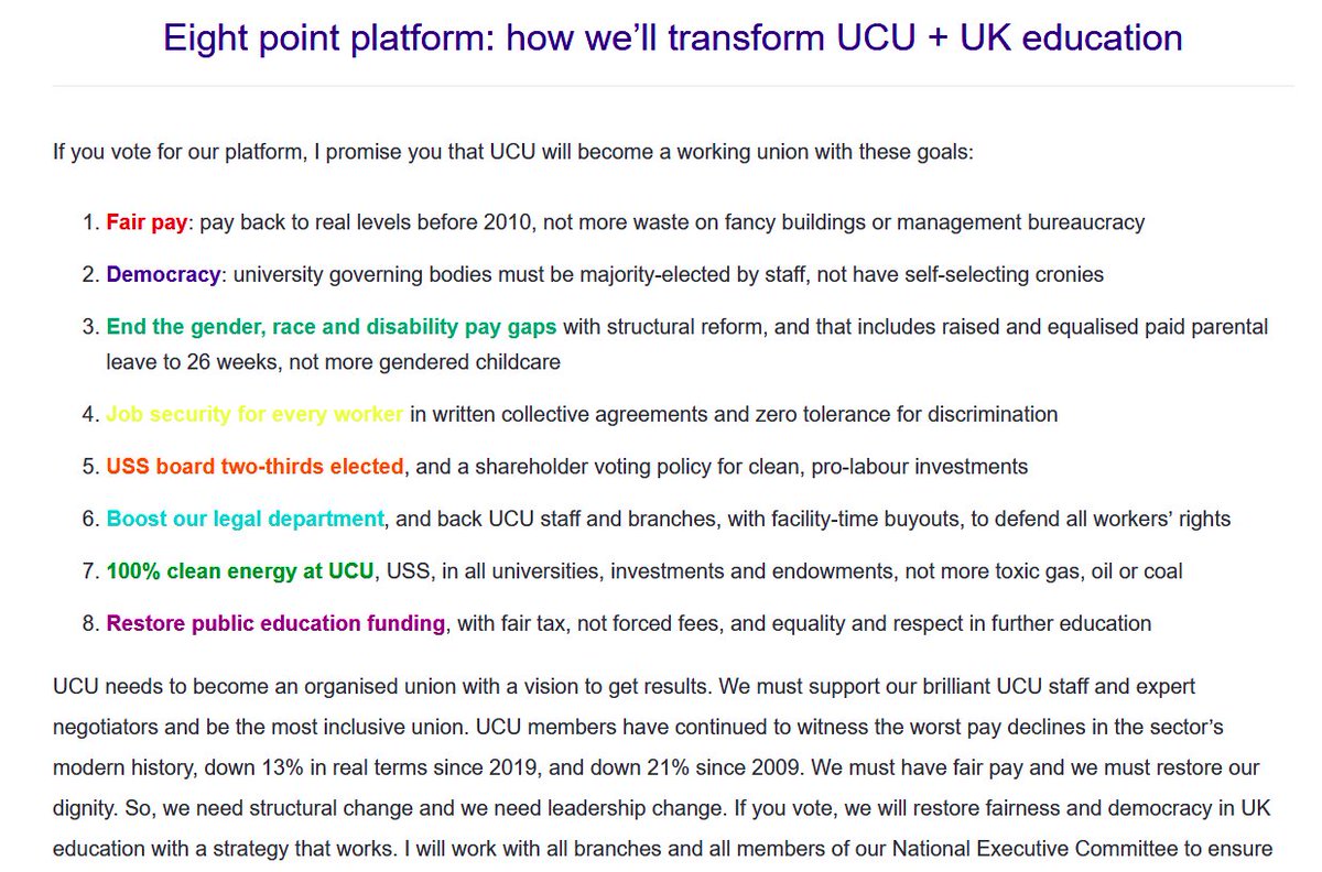 🔥Hustings for @UCU GS shaping up: 

@LboroUCU 19/1, 12pm
@CambridgeUCU + @AngliaRuskinUCU 29/1, 1pm
@UCU 1/2, 12pm
@ULivUCU2 tbc
@leedsucu + @sheffielducu tbc
@SouthamptonUCU tbc
@ImperialUCU tbc
@QUEENMARY_UCU tbc

We're going talk frankly + transform: ewanmg.uk