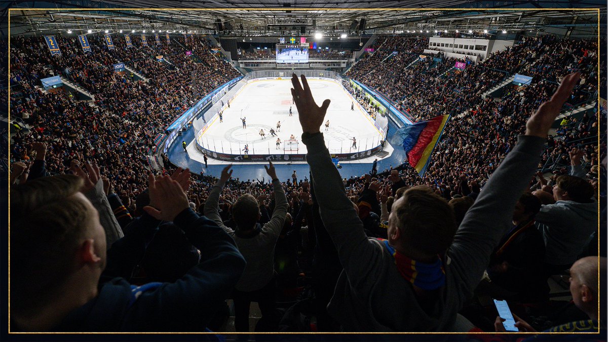 DIFHockeyse's tweet photo. Ikväll gör vi JK-dagen till en Djurgårdsfest - missa inget på Hovet!

📌 Uppladdning i rinksidebaren från 17:00 via entré 13.
📌 Efterfest på Hyllan fram till 23:00 med sista beställning 22:30.
📌 Ta med halsduk och sjung högt för DIF.

💛❤️💙
#DIFHockey #AlltidOavsett https://t.co/ChIz4nkVJC