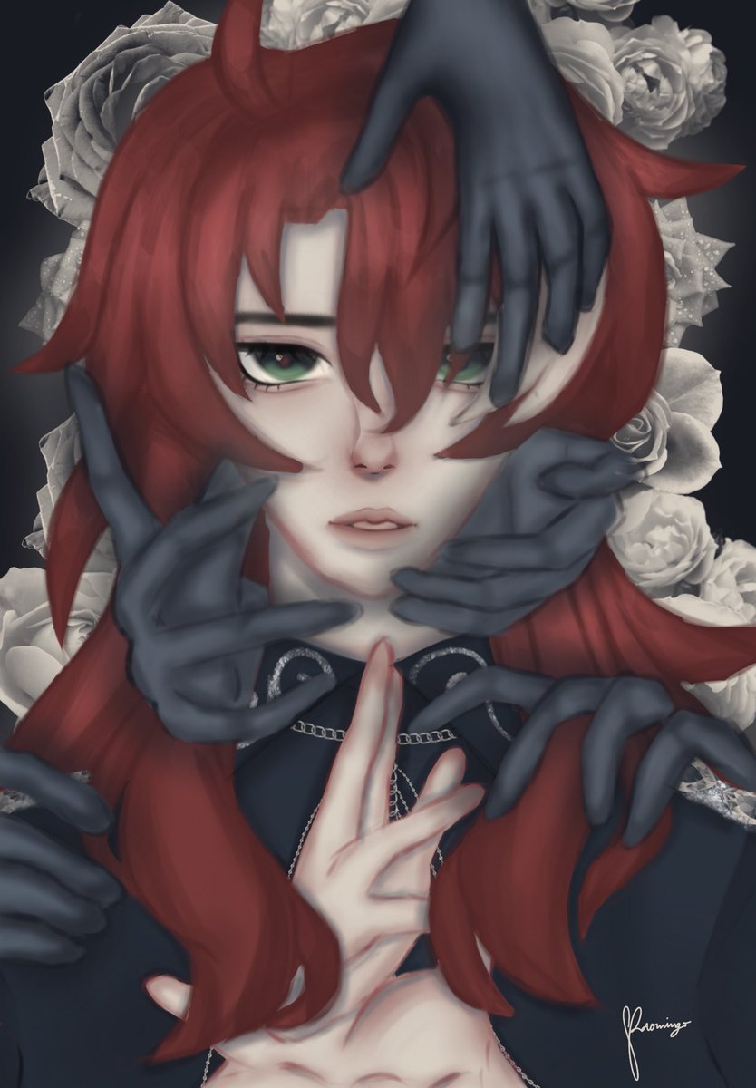 tempybott's tweet photo. ART COLLAB WITH @CASHM3REE ⛓️🌹 #GenshinImpact @honkaistarrail  #art #artmoots https://t.co/RAbhHd851O