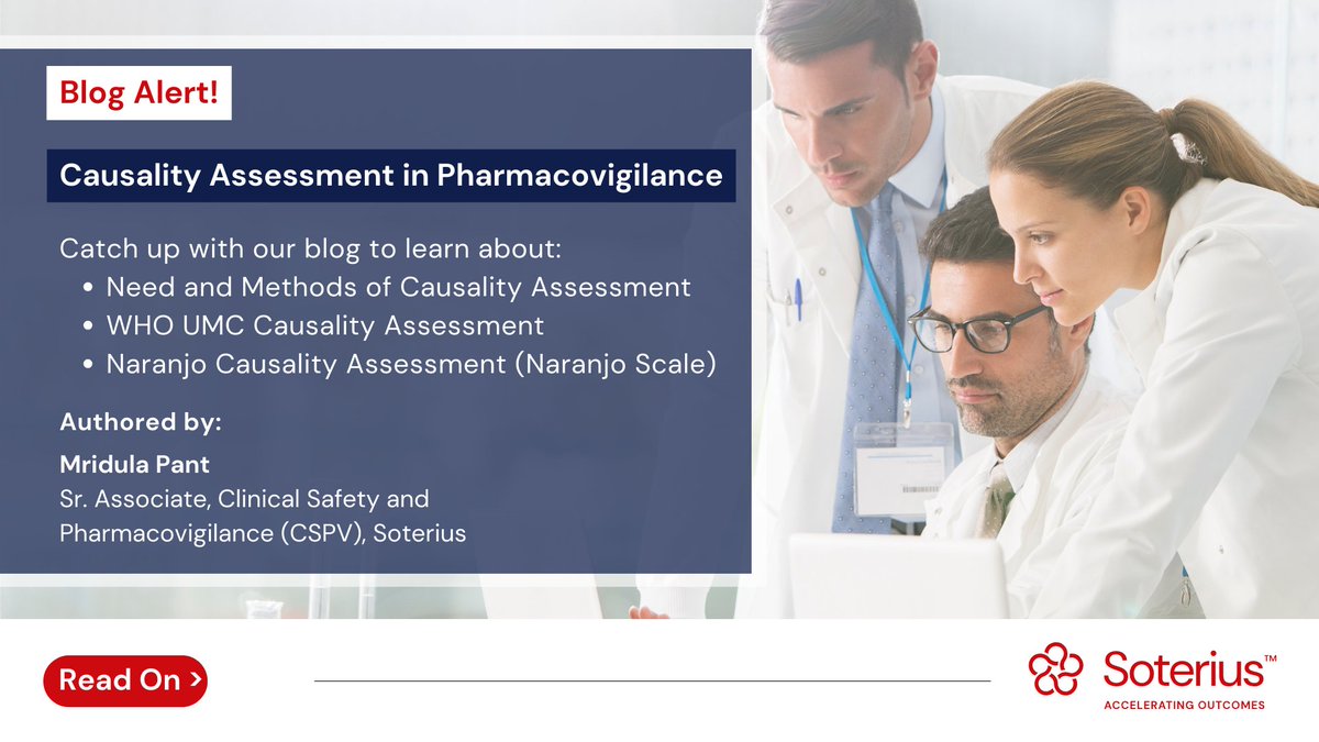 At #Soterius, we prioritize patient safety by distinguishing adverse events from adverse reactions through robust causality assessment. Learn more about our commitment to #patientsafety in our blog @ bit.ly/3SjaGf7

#Pharmacovigilance #DrugSafety #PatientWellBeing