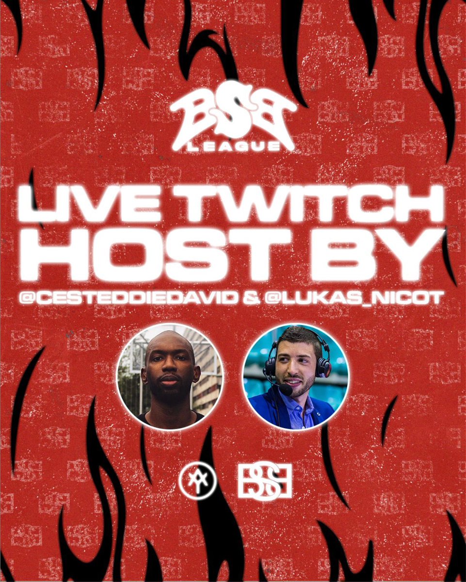 Retrouvez la BSB LEAGUE en live sur Twitch dès maintenant 🏀 twitch.tv/Gazo