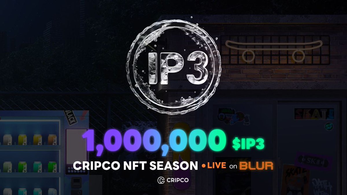 Wade_Side's tweet image. WADESIDE&apos;s making waves on BLUR. 

Trade your WADE Family &amp;amp; Friends and OOZ &amp;amp; mates NFTs on $BLUR to catch the $IP3 tide. Surf the leaderboard, ride the rewards wave, and make a splash in the $IP3 economy.

leaderboard.cripco.com 🪂