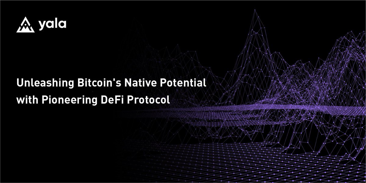 🚀 Unveiling #Yala's #DeFi innovation on <a href="/Bitcoin/">Bitcoin</a>!

Dive into our latest blog👇 and explore how we're tapping into #Bitcoin's untapped value, bringing liquidity &amp; innovation to the $BTC ecosystem.

🌐Say hello to seamless transactions &amp; robust security with