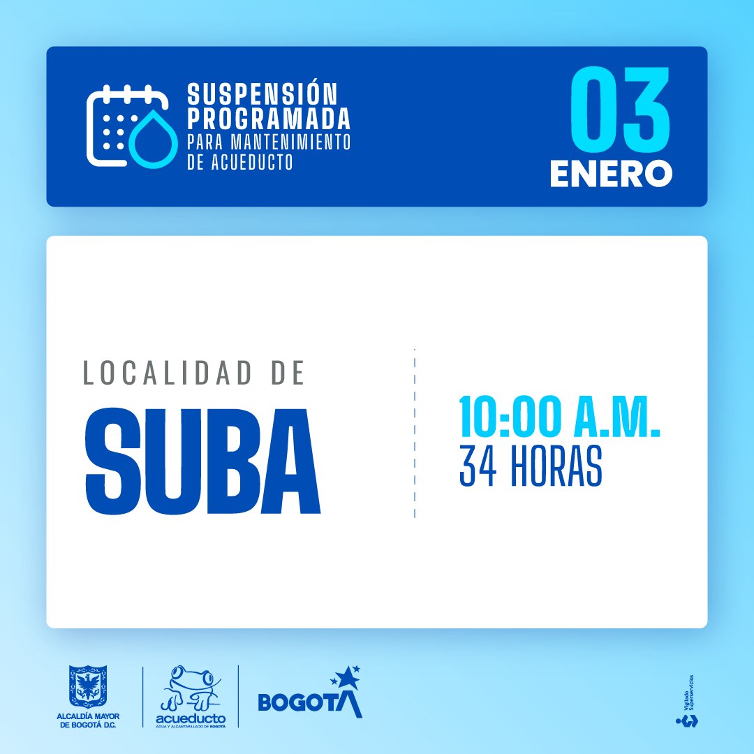 Acueducto de Bogotá tweet media