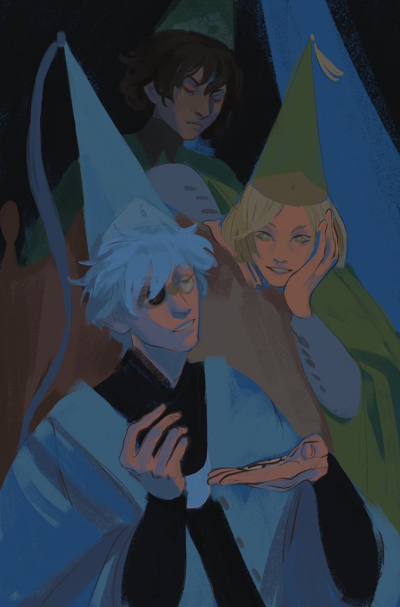 tearz_zZ's tweet photo. father and daughters 
#witchhatatelier https://t.co/HiRSSg9BZG