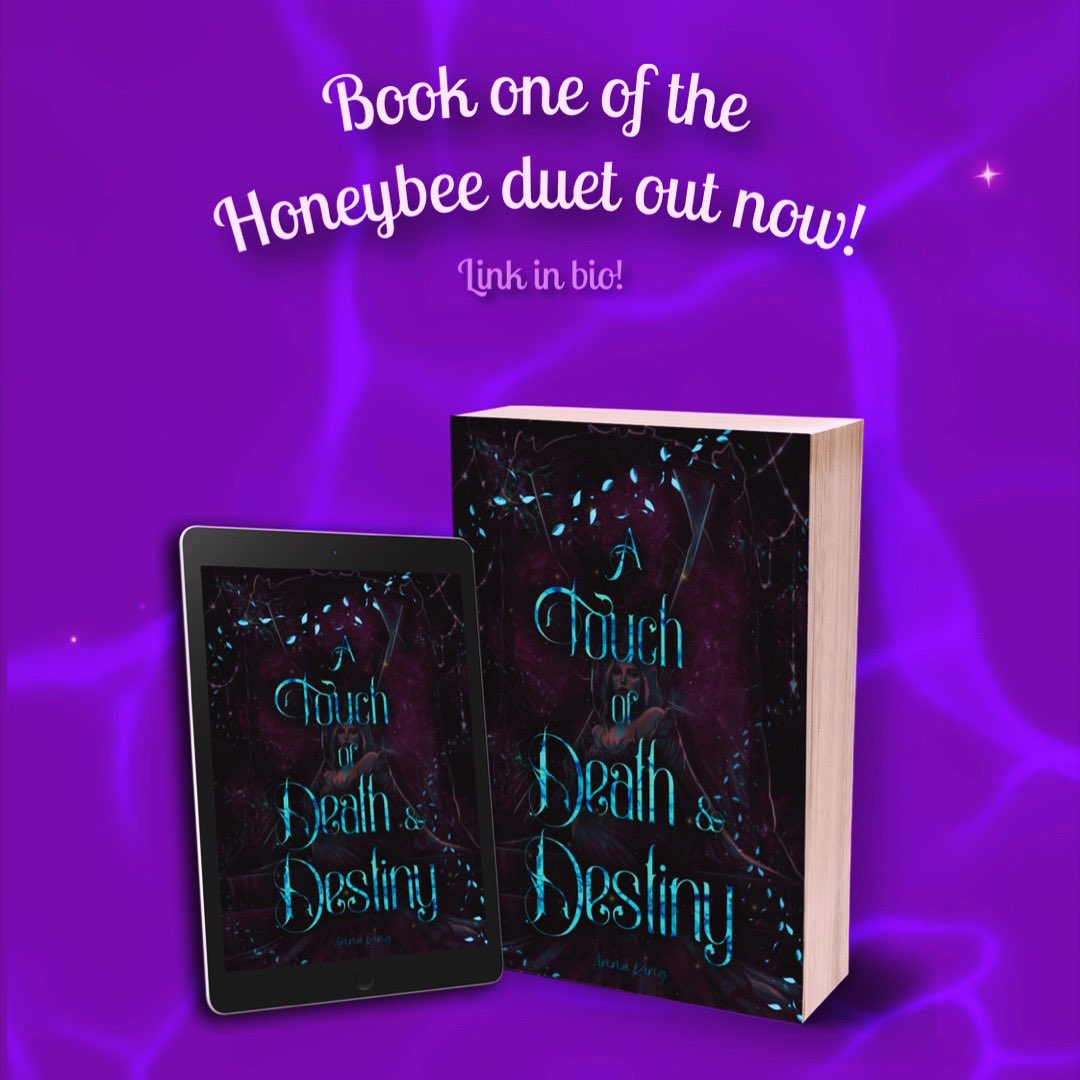 ByAnnaRing's tweet image. YA • Duet • RH • Magical Powers + more! Fade to black scenes so 16+ can read! #BookRecommendations #fantasybook #Books #releaseday
amazon.com/Touch-Death-De…