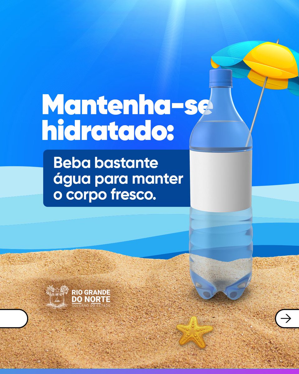 GovernodoRN's tweet image. Arraste para o lado e descubra as melhores dicas para desfrutar do verão com segurança e alegria! 🏄‍♀️

📸 Emprotur

#GovernodoRN #Verão #DicasDeVerão