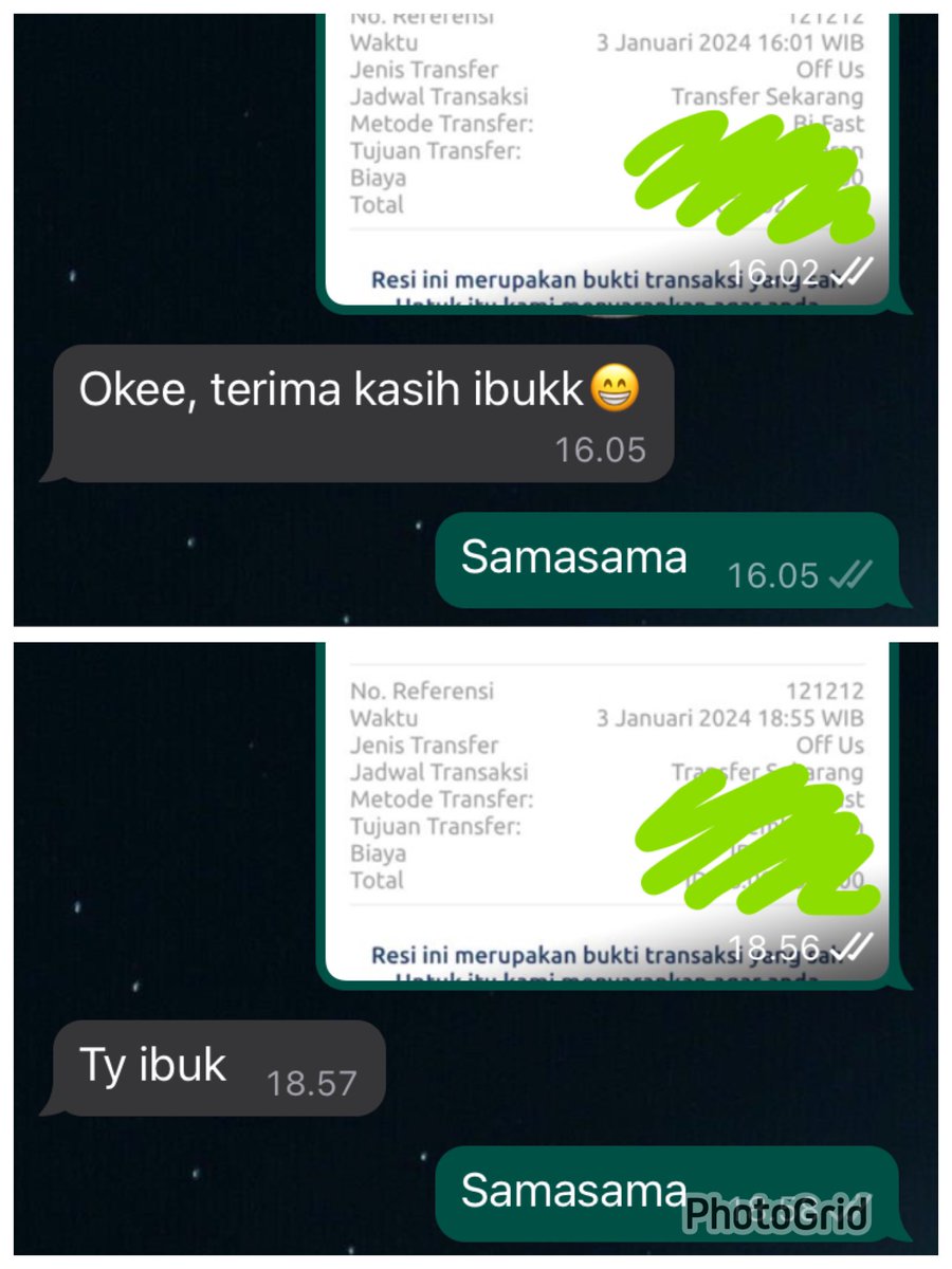 respon anak kembar identik ketika ditransferin buat bayar ukt;