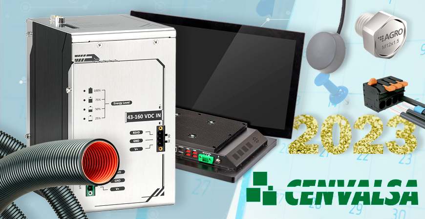 cenvalsa's tweet image. Un resumen de algunas de las novedades más destacadas del año 2023 en productos disponibles en #CENVALSA: cenval.es/blog/388_repas…
No dude en ponerse en contacto con nosotros si tiene alguna consulta.
#conectores #pasacables #IndustrialPC #machinevision #PanelPC #sensores