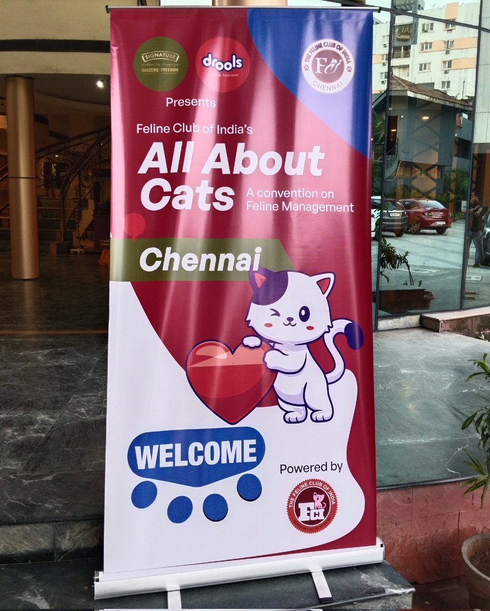 BatchaNuheb's tweet photo. A Certified CAT DAD 😇
The Purrfect Way to start this New Year 😻
Thank you Feline Club of India for conducting this information session of ALL ABOUT CATS 😻
Got to Learn New Things ✨

#felineclubofindia #catparents #cat #ailurophile https://t.co/vh0yVSAhKU