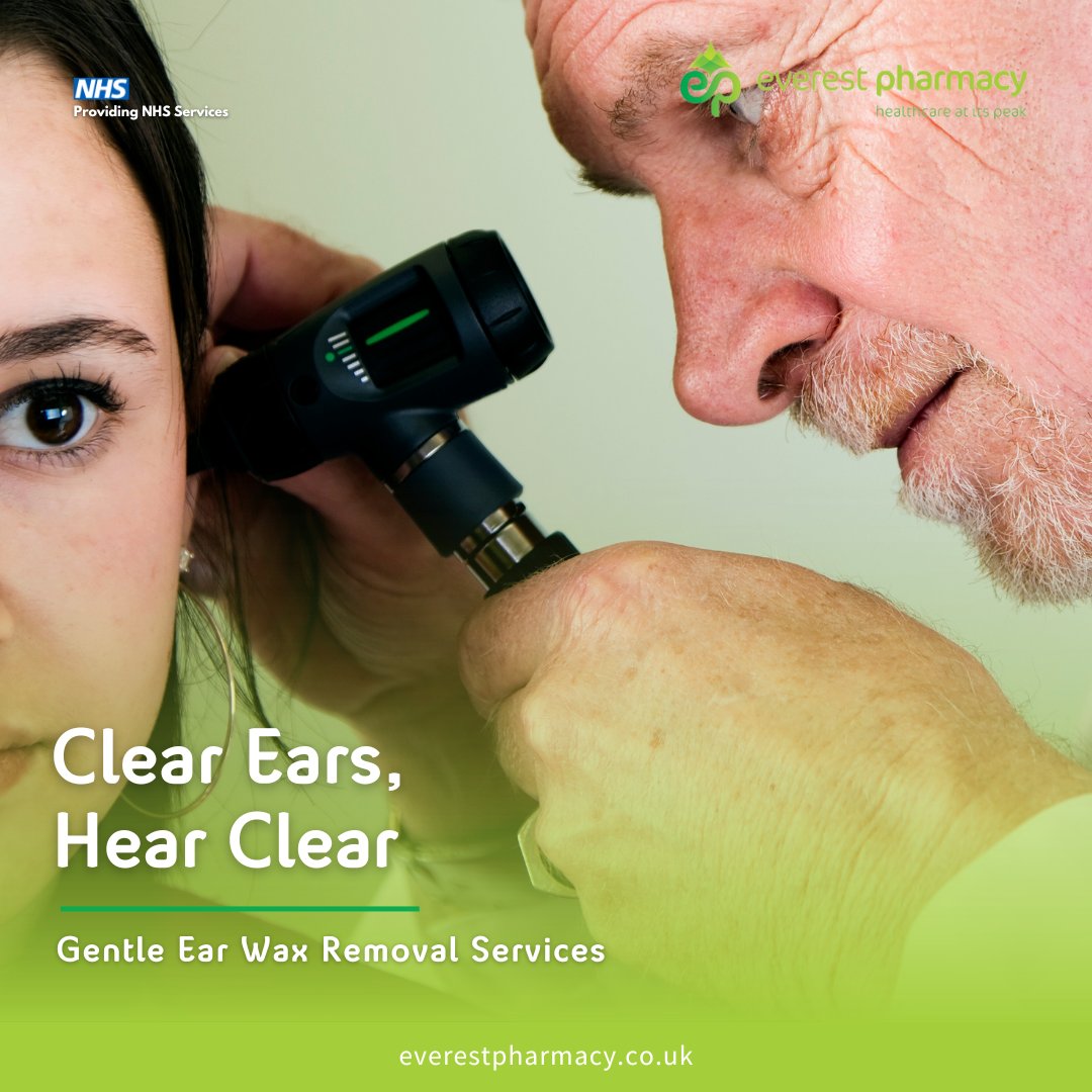 Hearing a little fuzzy? 👂
Our Ear Wax Removal service is here to clear things up! 
Ready for a hearing upgrade? Click bit.ly/44D4AJz  to learn more about our Ear Wax Removal service.
#ClearHearing #EarWaxGone #HearClearly