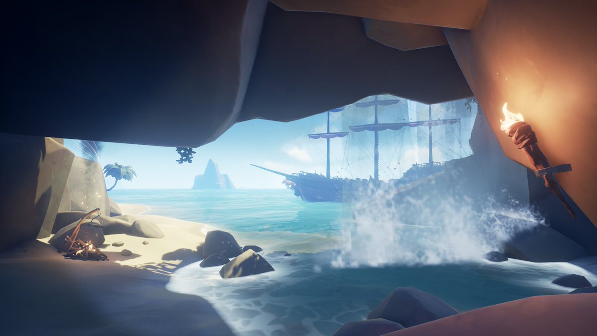 GrogLender's tweet photo. Theme : calm capture
#SoTshot @SeaOfThieves #SoT https://t.co/bEqW7GjgNJ