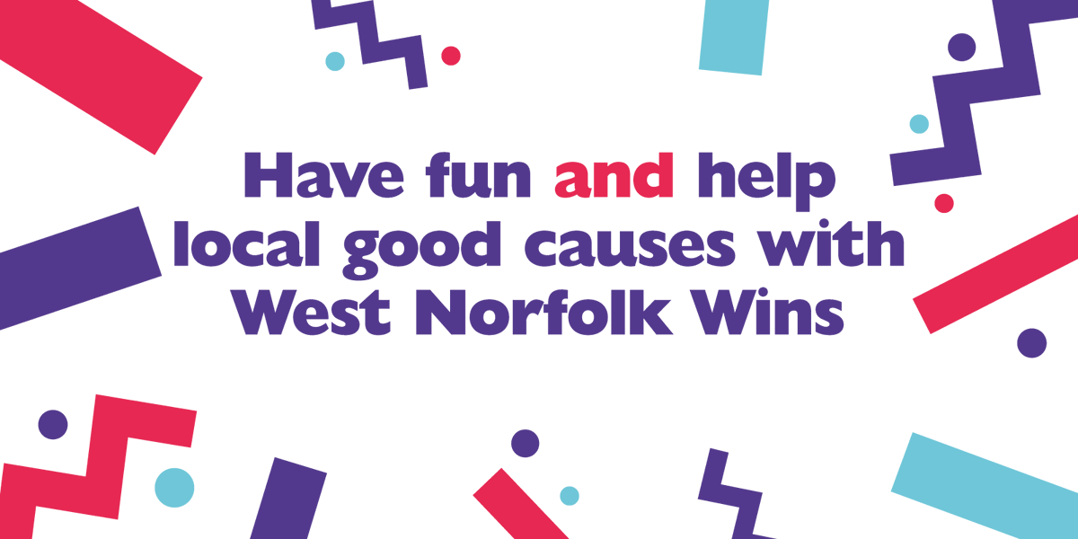 Did you know you can help local causes by playing West Norfolk Win?
Simply choose a good cause you would like to support when buying your ticket, tickets cost just £1 a week. Each ticket has a 1 in 50 chance to win a prize.
Click here and play today - westnorfolkwins.co.uk/support/find-a…