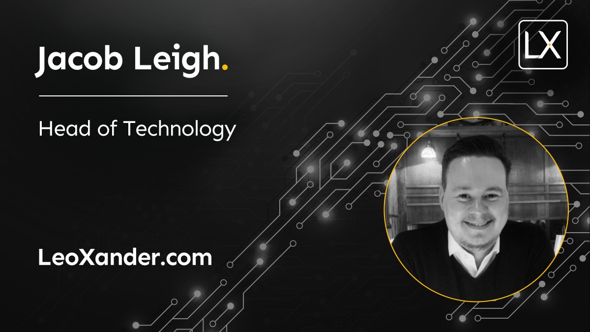 Leo Xander is excited to announce that Jacob Leigh is joining the team!

We are thrilled to have Jacob come on board as Head of Technology within our new department.

#WelcomeOnBoard #LeoXander #LeoXanderLife #LeoXanderJobs #TechRecruitment #TechnologyRecruitment