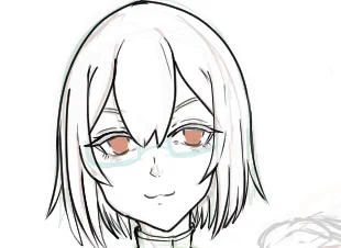 顔の安定感が全然ないりりこである 