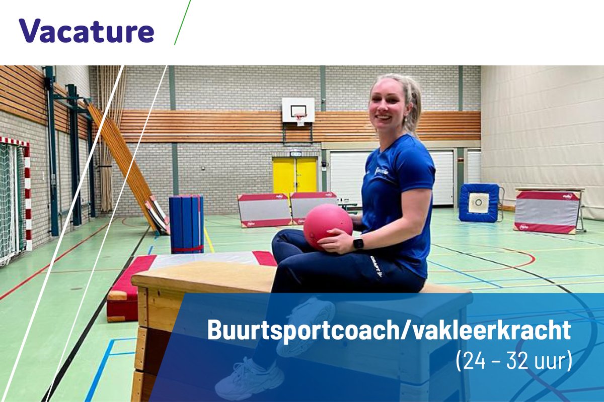 VACATURE | Buurtsportcoach/Vakleerkracht basisonderwijs (24 - 32 uur)

Wil jij een positief stimulerende rol spelen in de wijk en daarmee een bijdrage leveren aan een sportief Doetinchem? Lees de vacature tekst op sport-id.nl/werken-bij-spo… 

#vacature #Doetinchem #werkenbijSportID