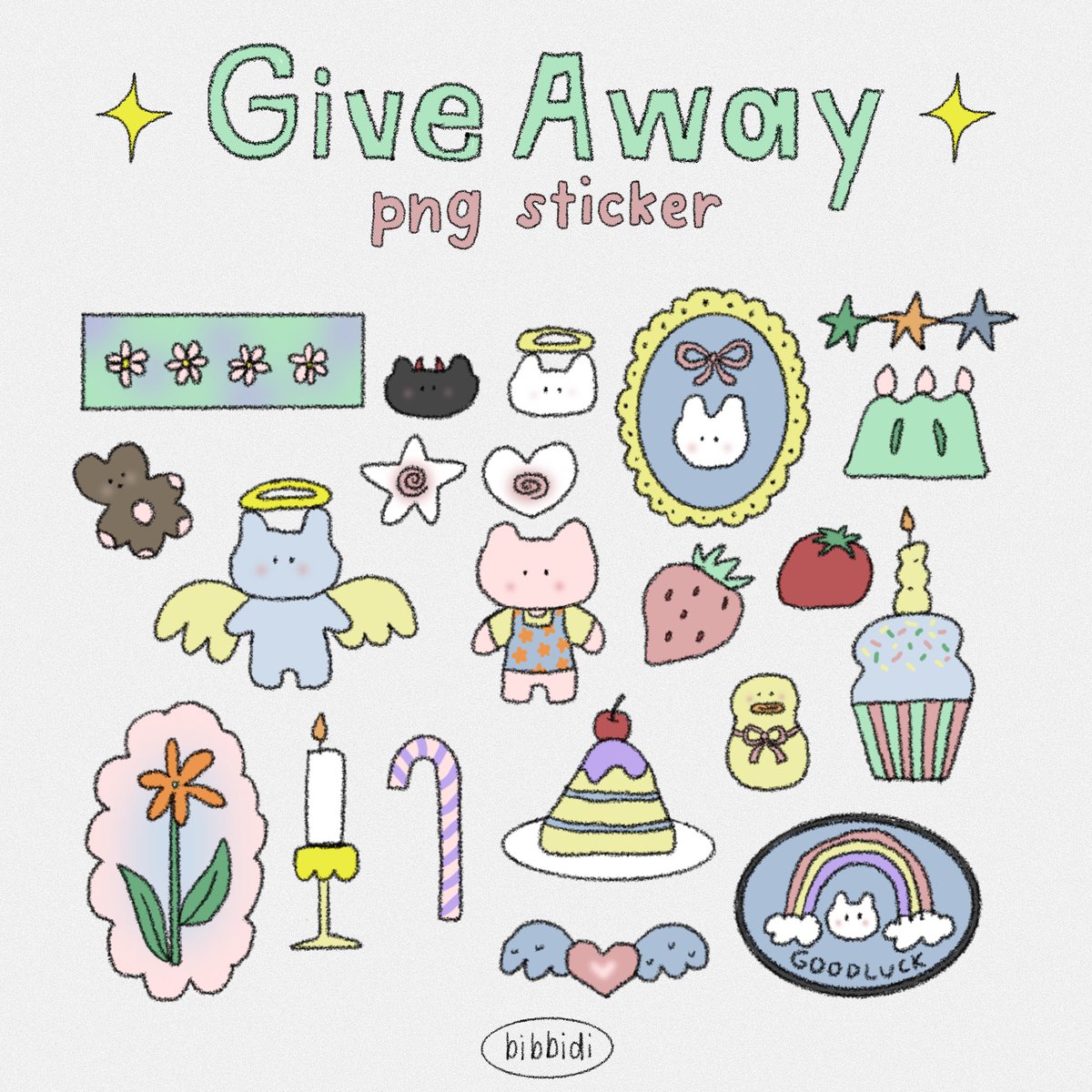 bibbidimeow's tweet photo. pls rt ♡︎

give away sticker png sweetie collection ᙏ̤̫

personal use only ❗️

link : in mention 

#แจกpng #แจกไฟล์png https://t.co/p7LbNPB3l2