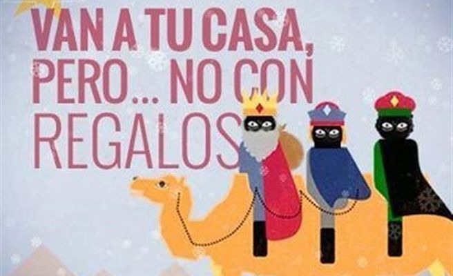 guardiacivil's tweet photo. Si esta noche entran en tu casa tres tipos disfrazados, puede que sean los #reyesmagos...

Pero ¿Y si son Malhechor, Mangar y Va-Saltar? 

☎️062 https://t.co/GUUydOWVup