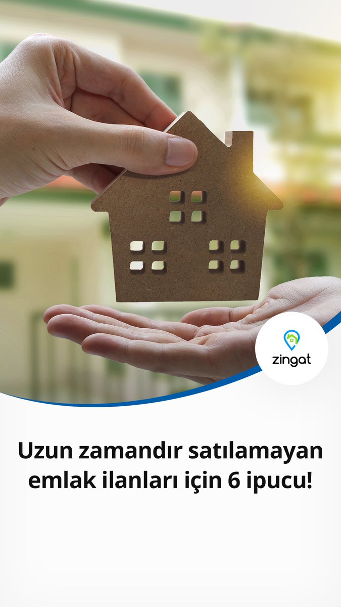 İlanını yayınladığınız satılık ev için haftalar hatta aylar geçmesine rağmen hâlâ bir alıcı yok mu? 

Satılık ilanı canlandırarak alıcıların ilgisini çekmesini sağlayacak çözüm önerileri için tıklayın. l24.im/IuUt4Tv

#satılıkev