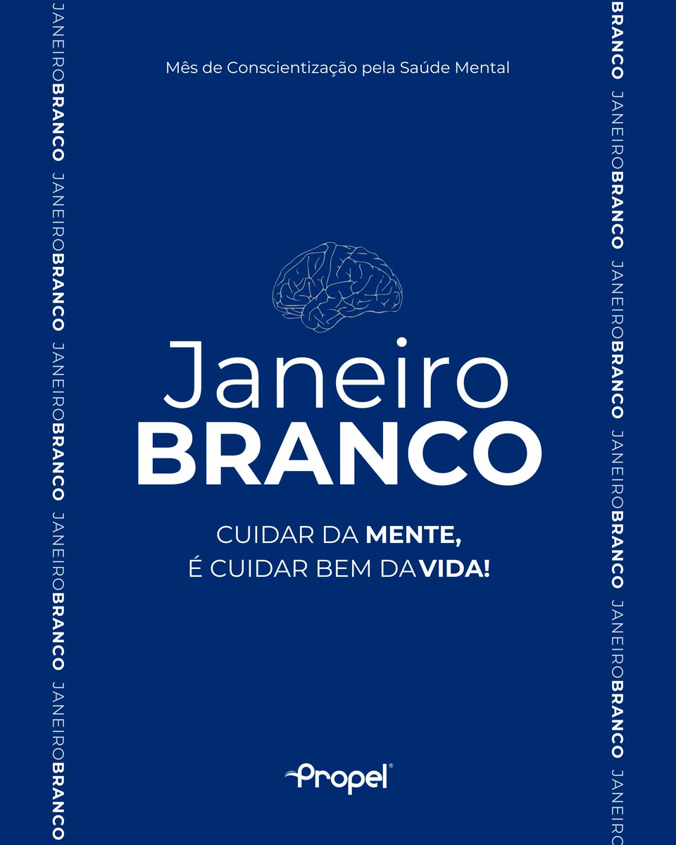 propel_global's tweet photo. Este Janeiro, unimos forças ao movimento Janeiro Branco para reforçar a importância da saúde mental. Em meio às metas do ano, lembre-se de incluir o autocuidado na lista.

A mente merece atenção, carinho e cuidado. Não hesite em buscar apoio quando necessário. https://t.co/i8CKQlX4fF
