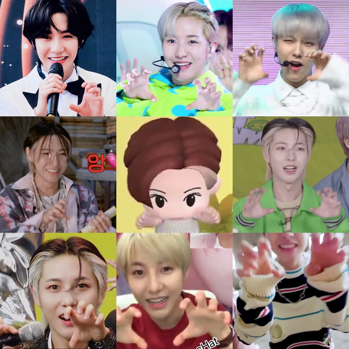 When Renjun's animated game character is also very cat coded 🥹💛🐱🐾🤏🏻