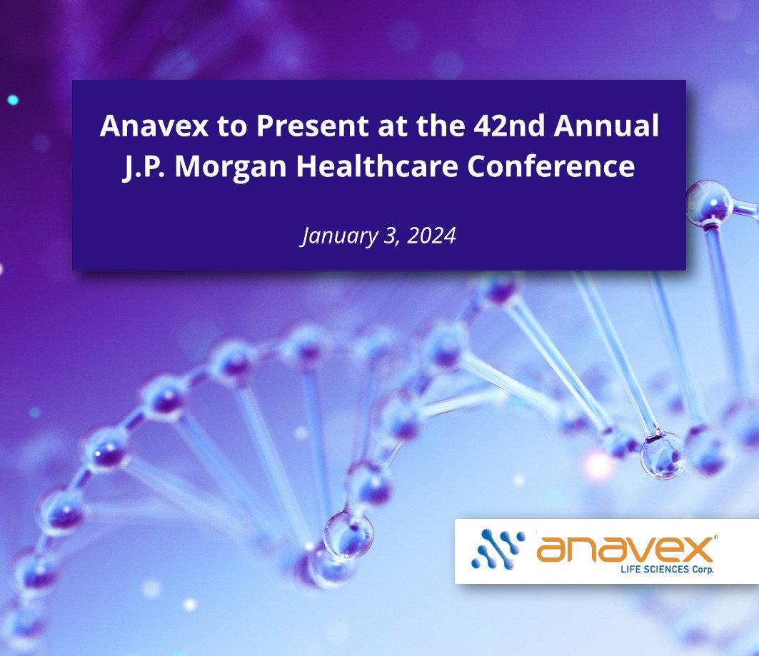 Anavex to Present at the 42nd Annual J.P. Morgan Healthcare Conference anavex.com/post/anavex-to… #anavex #biopharma #neuroscience #precisionmedicine