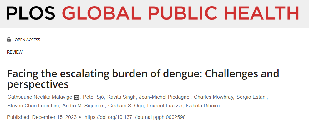 DNDi's tweet photo. #Dengue is the most rapidly emerging mosquito-borne infection. Read about the likely impact of changes in vector densities &amp; population demographics, increases in infection rates, and the use of vaccines on the landscape of dengue infections. @PLOSGPH  https://t.co/i4Dn3uW2Lh https://t.co/Msw3olmvA8