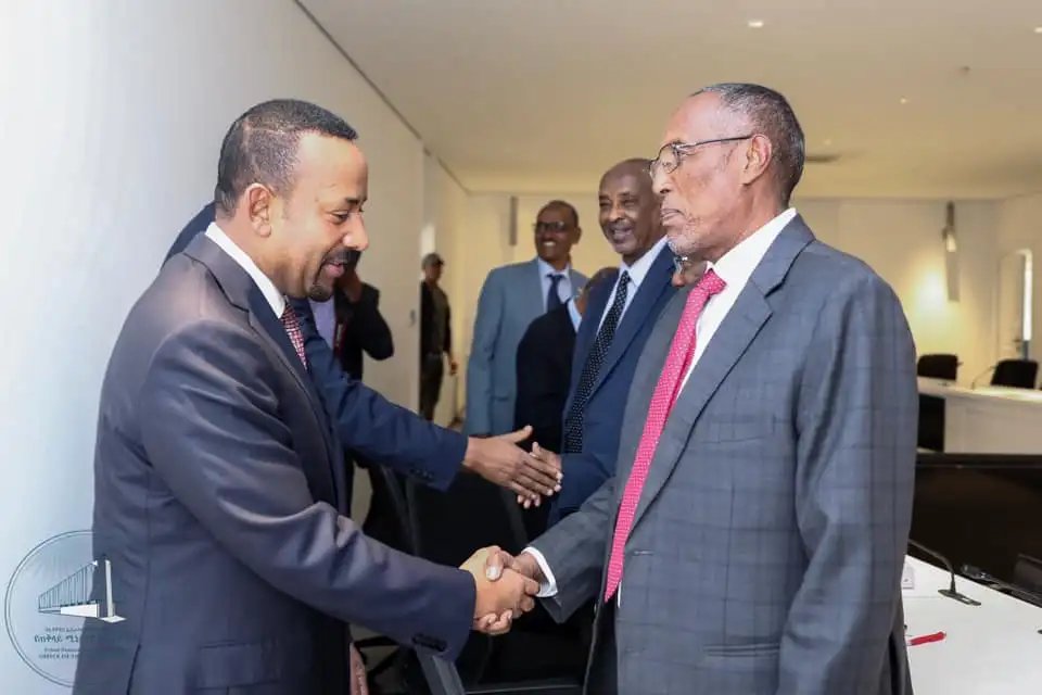 "Through cooperation, #Somaliland  build bridges over the rivers of challenges, connecting the shores of potential and prosperity."