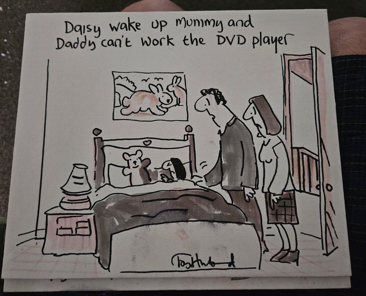 Paul Husband (@paulhusband_) on Twitter photo Hi everyone. I think these are the only two of the A4+ board cartoons left.
£200 each. Please give me a shout if you'd like one.
P.s. The last few will be sent out tomorrow so if you've not received yours yet you'll have it by the end of the week. Hi everyone. I think these are the only two of the A4+ board cartoons left.
£200 each. Please give me a shout if you'd like one.
P.s. The last few will be sent out tomorrow so if you've not received yours yet you'll have it by the end of the week.