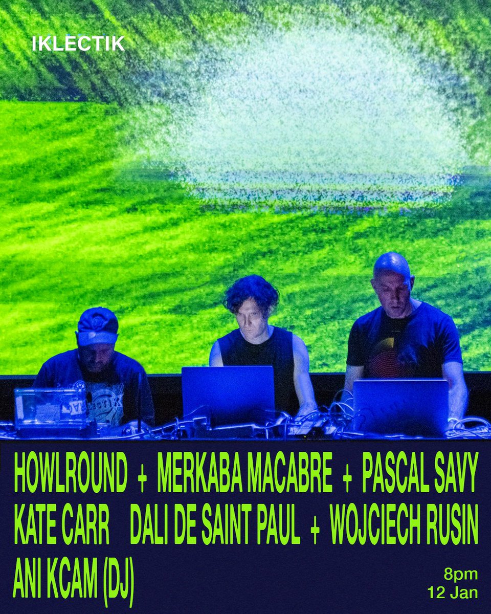 Merkaba Macabre (@merkabamacabre) on Twitter photo London-based trio <a href="/Howlroundmusic/">Howlround</a> + <a href="/merkabamacabre/">Merkaba Macabre</a> + <a href="/pascalsavy/">Pascal Savy</a> Takeover at <a href="/iklectikartlab/">IKLECTIK</a> as part of the 2024 Closing Events on Friday 12th January w/Kate Carr <a href="/FlamingPines/">Flaming Pines</a>, Dali De Saint Paul + Wojciech Rusin (Duo), Ani Kcam (DJ). Tickets: link.dice.fm/G38d371cd591 London-based trio <a href="/Howlroundmusic/">Howlround</a> + <a href="/merkabamacabre/">Merkaba Macabre</a> + <a href="/pascalsavy/">Pascal Savy</a> Takeover at <a href="/iklectikartlab/">IKLECTIK</a> as part of the 2024 Closing Events on Friday 12th January w/Kate Carr <a href="/FlamingPines/">Flaming Pines</a>, Dali De Saint Paul + Wojciech Rusin (Duo), Ani Kcam (DJ). Tickets: link.dice.fm/G38d371cd591