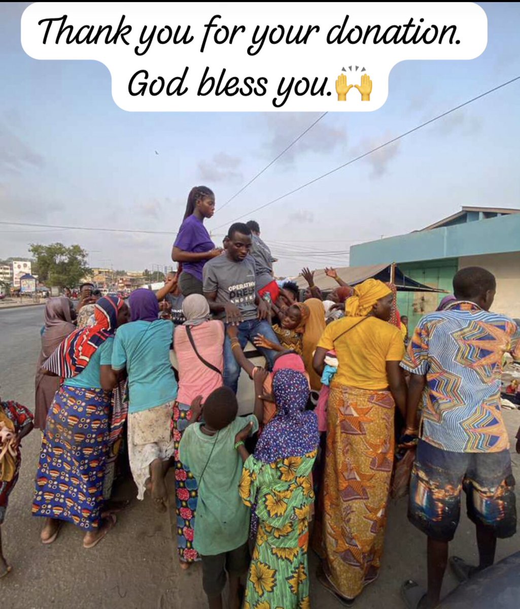 QuaysonEfya's tweet photo. We thank God for a successful donation on 1st January 2024 on the street of Accra. Thank you for your kind donation (cash and kind) to support us. God bless you.🙏 God willing, our next donation, we will come again for your support.😊 🙌

TOUCHING LIVES FOUNDATION (TLF)
#showlove https://t.co/auhRaFQiQF