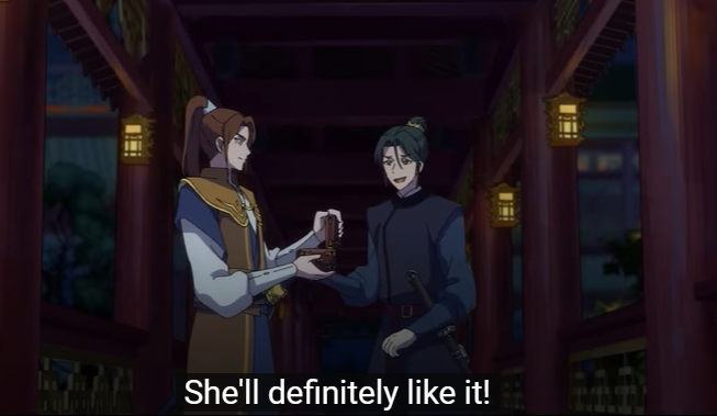 pocketmuqing's tweet image. tgcf s2 spoilers , #tgcfs2spoilers #tgcfs2 //
.
.
*HOLDING ONTO THEM!!! VERY GENTLY!!!!!*