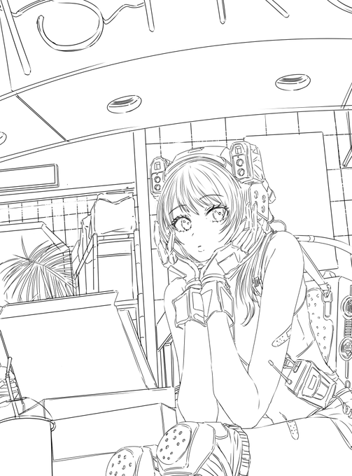 今月19日に発売される『ニューレトロ塗り絵』に掲載いただいてます!!予約が始まってるのでぜひお手に取ってみてください～!

https://t.co/U9KwcZdFX1 