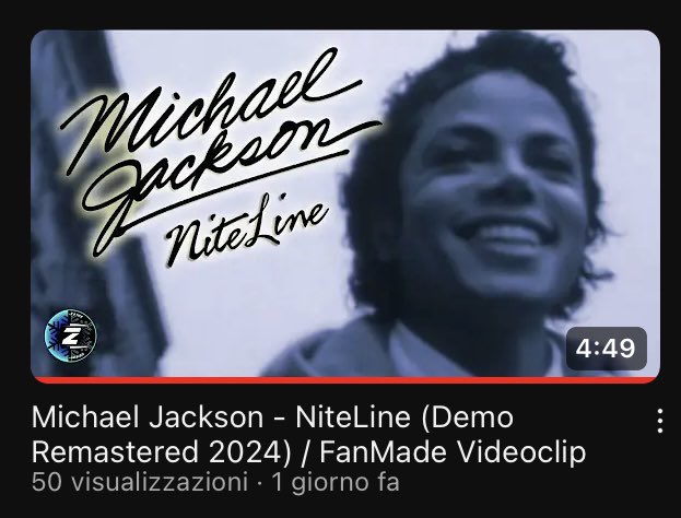 Zolex_Design's tweet photo. have you already gone to listen to the remastered version of NiteLine by me?? If you haven't done so, here's the link!
https://t.co/zK50ZnlnML
#mjfam #niteline #michaeljackson #Thriller40 #mjbiopic https://t.co/Dcl9bmlzqr