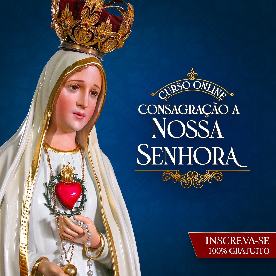 Consagre-se a Nossa Senhora e deixe que Ela tome conta de VOCÊ, de SUA VIDA e de SUA FAMÍLIA!
O que vem pela frente neste ano de 2024? Ninguém sabe! O curso é totalmente on-line e 100% gratuito!
consagracao.arautos.org/tw1