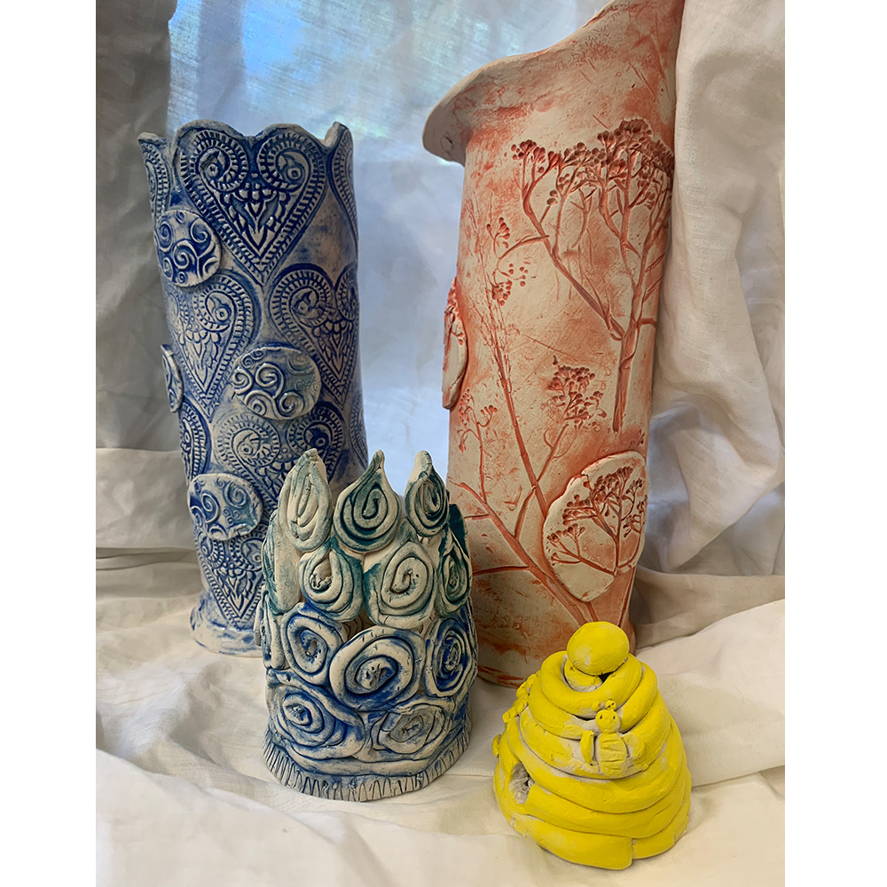 blended_monkey's tweet image. Creative with Clay group workshop at the Haddenham Arts Centre on SATURDAY 10 FEBRUARY - coiled vessel &amp;amp; large #botanical vases

Details - enquiries@blendedmonkey.co.uk
Book online - bit.ly/41LRNUv

@ArtsHaddenham
@HaddenhamArts
#makeapot #learnpottery #grouppottery
