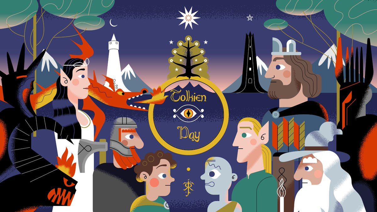 HoundStudio's tweet image. Happy #TolkienDay, Middle-Earth fans ✨

Celebrate Tolkien's legacy. Dive into the Shire, toast his tales:

Movie Marathon
Themed Party
Read: "The Hobbit" or "LOTR"
#Art: Tolkien-inspired
Trivia: Tolkien facts!
Every page and toast today honors #JRRTolkien.

Join in 🥂