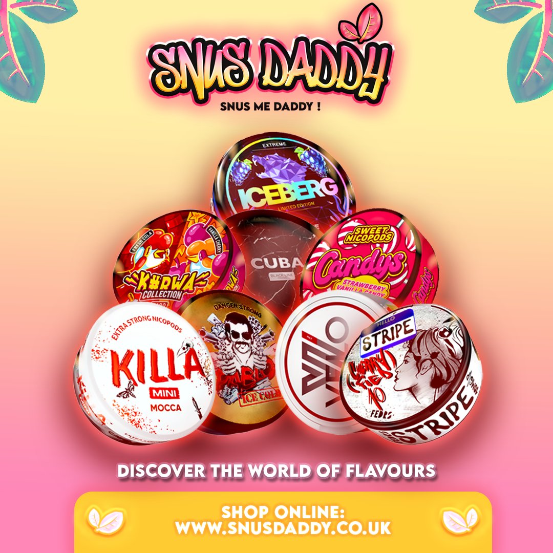 🛍️ Our warehouse will be open tomorrow. Be prepared to snag your favourites at Snus Daddy before they're gone! 🏃💨

#SnusDaddy #snus #nicopods #pouches #glasgowsnus
