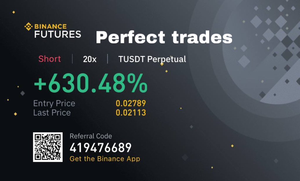 Perfect trades tweet media