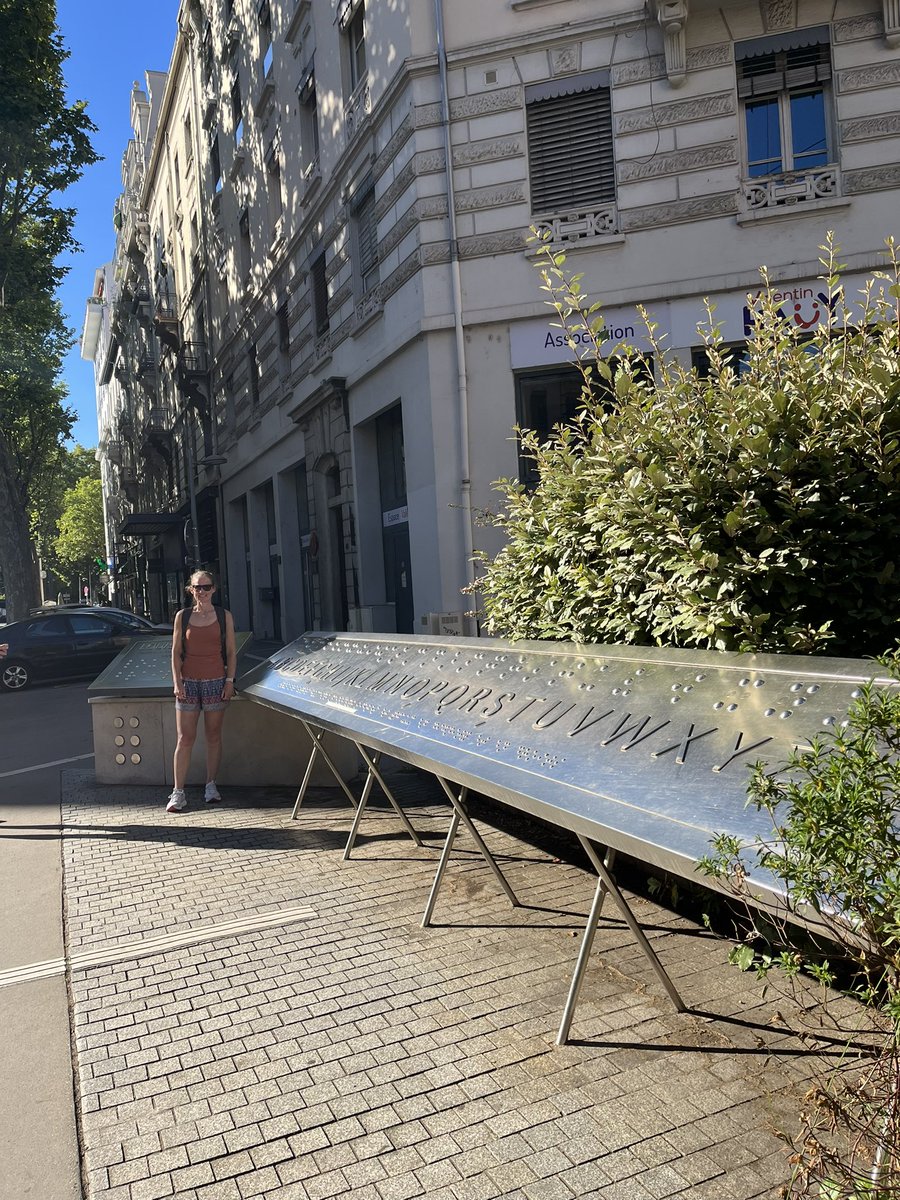 JDougs_'s tweet photo. Meant a lot to me to see this memorial to Louis Braille in Lyon a couple of years ago. 😊 https://t.co/eyIUzxJHcT