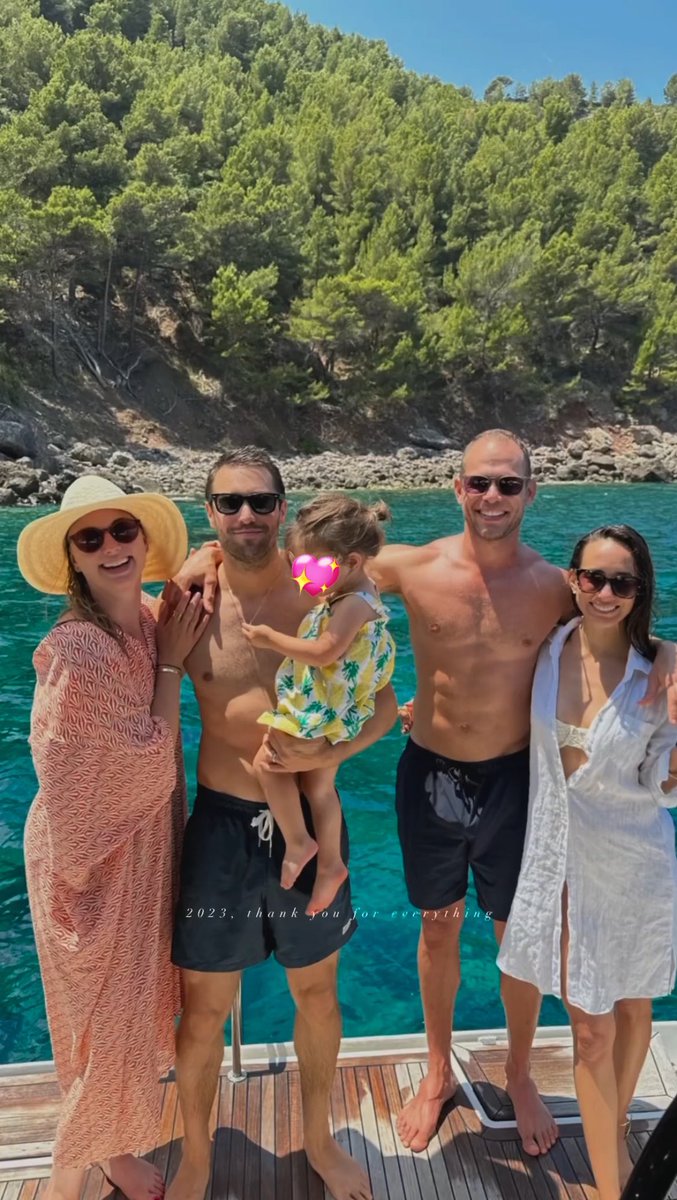 NEW/OLD | Emily VanCamp \u0026 Josh Bowman in Mallorca back in July 2023 via  Vanessa Kaleolani on instagram, image size:677x1200