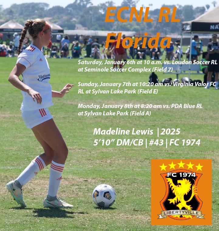 Headed down to Florida this weekend for the ECNL RL showcase! Check out my team’s schedule!! 

@IUPUIWSOC @usiwomenssoccer <a href="/MiamiOH_Soccer/">Miami Soccer</a> <a href="/NUWSoccer/">Northwestern Soccer</a> <a href="/DaytonWSoccer/">Dayton Women's Soccer</a> <a href="/NDSUsoccer/">NDSU Soccer</a> @NDSU_CoachMack <a href="/MIKE_REGAN84/">Mike Regan</a> <a href="/CoachManning/">Rich Manning</a> @EKU_Soccer <a href="/S_Spaulding1/">Shelby</a> <a href="/ECNLgirls/">ECNL Girls</a>