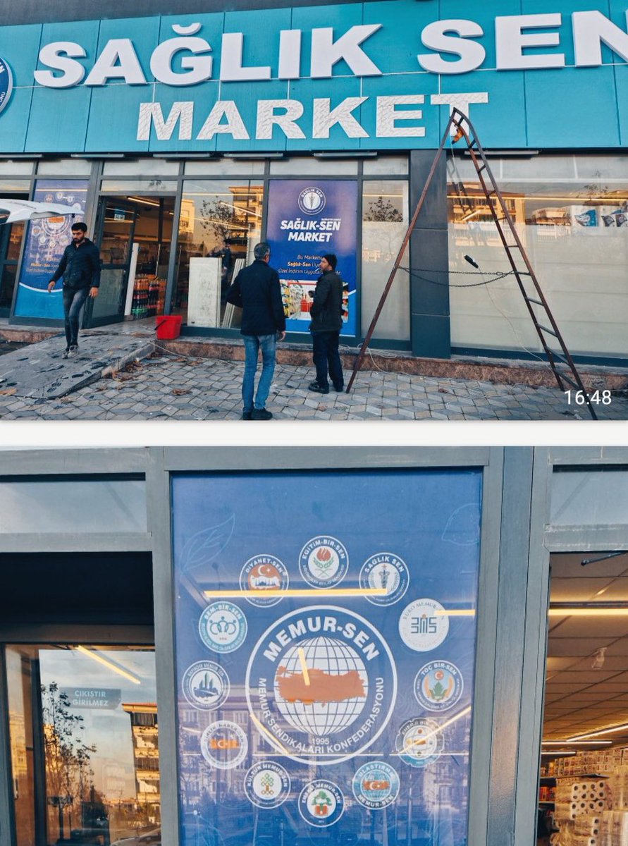 saglikcisesiyiz's tweet photo. 🔴Sendikalar Market Zincirlerine  Rakip mi oluyor ?

➖Sağlık -Sen sendikası yine  sendikal amaç dışı bir çalışma ile gündeme geliyor .

➖Sağlık Emekçileri Ekonomik Krizde geçim sorunu yaşayıp ücret artışı talep ederken ,enflasyonla boğuşurken 

➖Sağlık -Sen Yetkili olduğu halde market açması  eleştiri konusu oldu .

#Zam #Enflasyon #Geçinemiyoruz 
#MemuraYüzde85Zam