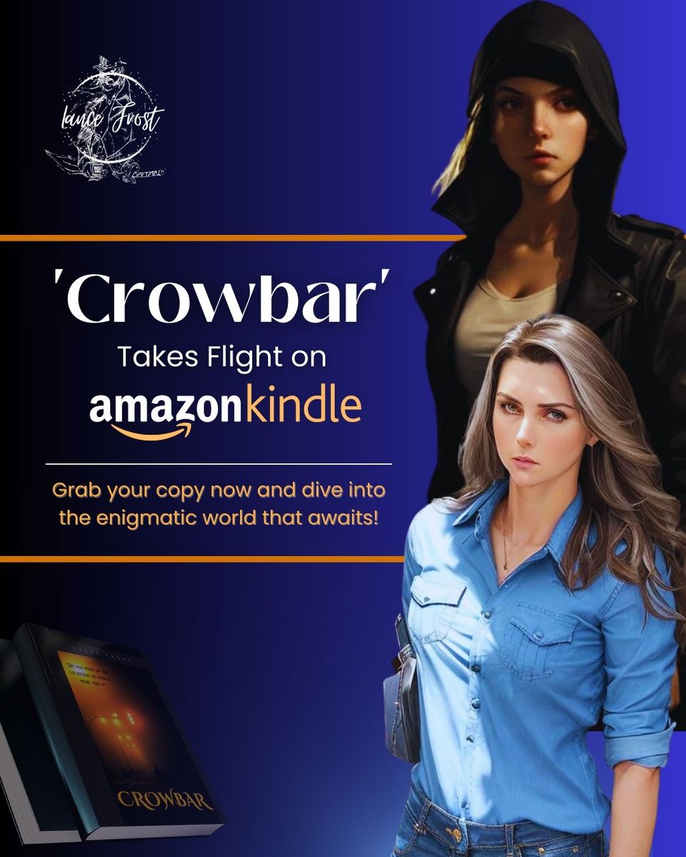 The moment is here! 'Crowbar' is now live on Amazon.
Join us in celebrating the official release.

Get your copy and dive into the mystery!

#CrowbarReleaseDay #BookLaunchParty #AmazonRelease #CrowbarRelease #AmazonLaunch #MysteryUnleashed #BookReleaseCelebration #ThrillerNowLive