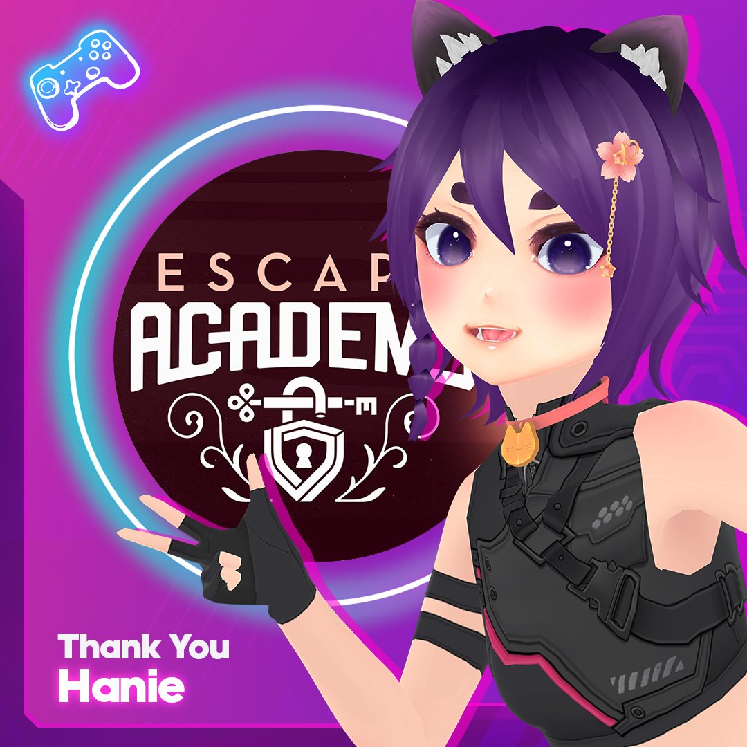 coconekos's tweet photo. Terima kasih kak Hanie @highseagull buat game Escape Academynya! Game ini akan dimainkan pada segmen game indie yaitu hari minggu atau mungkin di hari yang random ya geis. Uwiii game puzzle!
#vtuber #gamegift #thankyou #coconekos #puzzlegame https://t.co/rQT9VeC2v9